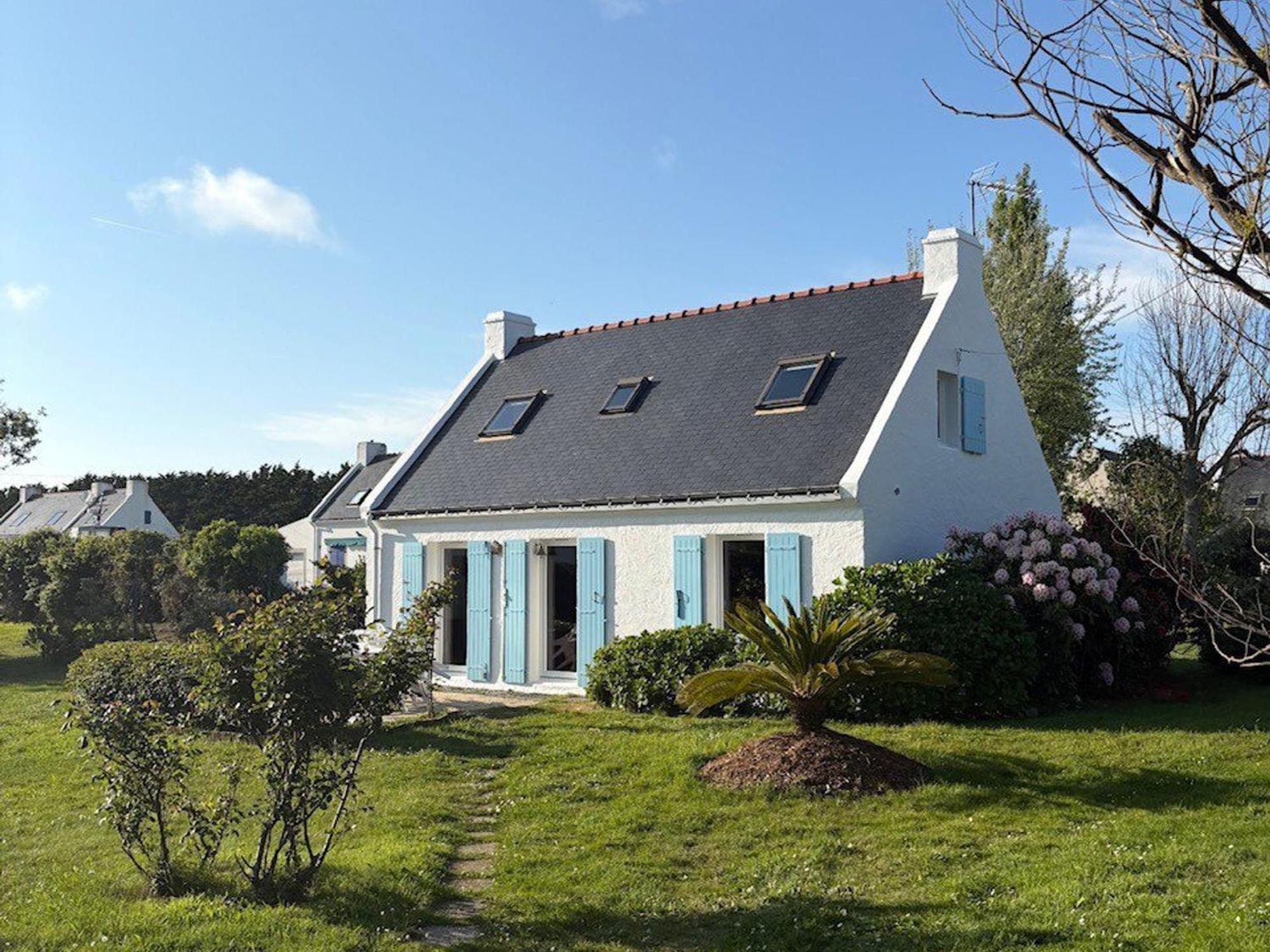 Maison Confortable Pres De La Mer Et Du Bourg, Calme Et Authenticite A Sauzon. - Fr-1-418-153 Exteriör bild